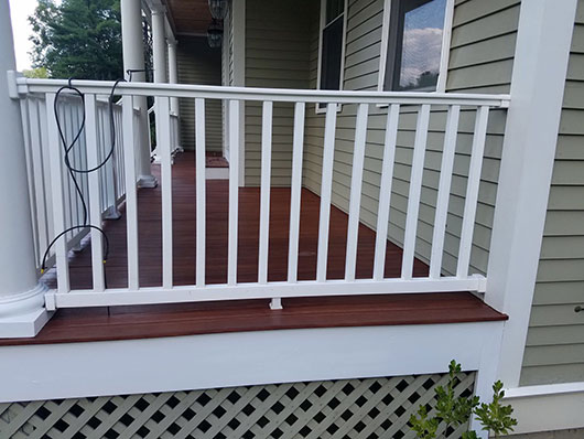 Porch Deck Refinishing Natick, MA