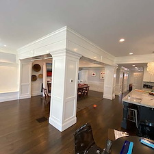 Interior Painting Project in Milford, MA 3