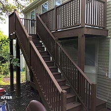 Exterior Stairs Painting, MA 1