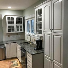 Refinished Kitchen Cabinets Framingham, MA 3