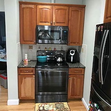 Refinished Kitchen Cabinets Framingham, MA 2