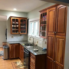 Refinished Kitchen Cabinets Framingham, MA 0