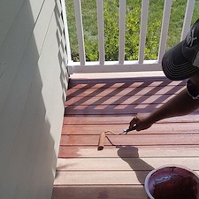 Porch Deck Refinishing Natick, MA 5